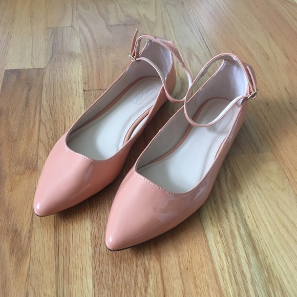 New Topshop Pink Flats - Picture 2 of 4
